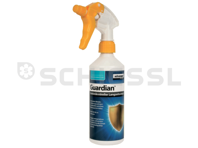 Antimicrobial protection for evaporator Guardian spray bottle 500ml (ready for use)