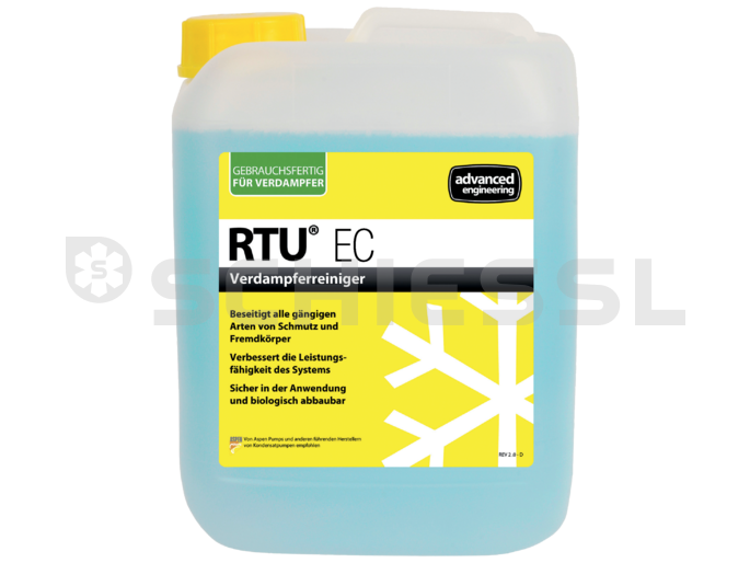 Detergente per evaporatore RTU EC tanica 20L (pronto per l’uso)