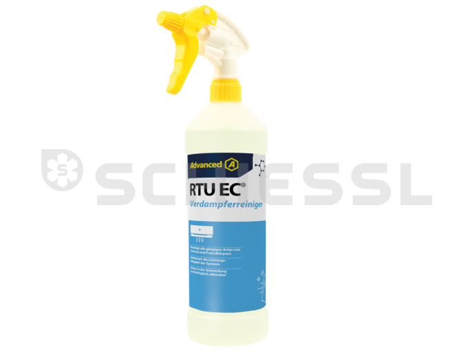 Cleaning agent for evaporator RTU EC spray bottle 1L (ready to use)