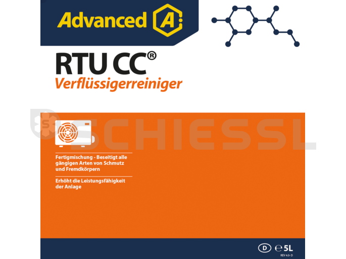Reinigungsmittel f.Verflüssiger RTU CC Fass 205L (gebrauchsfertig)