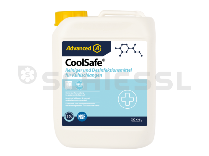 Cleaning agent/disinfection for cooling system CoolSafe RTU canister 5L (ready to use)