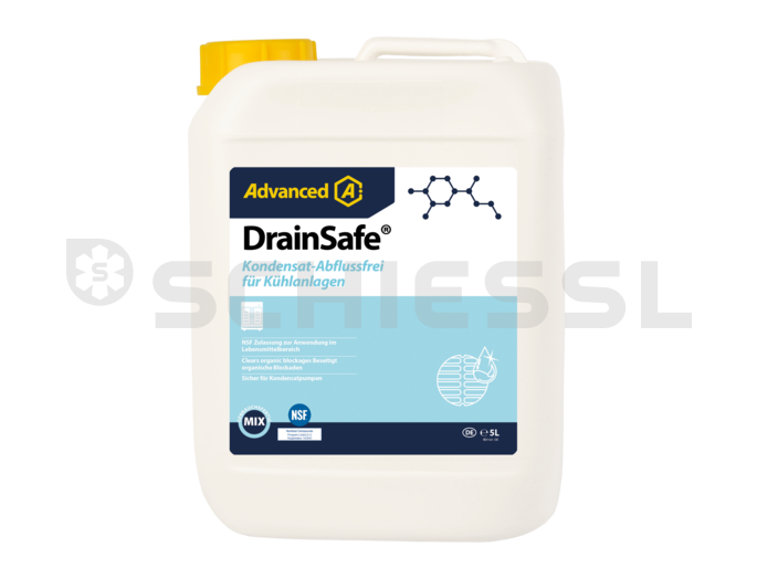 Detergente condensato - scarico libero DrainSafe tanica 5L (pronto per l’uso)