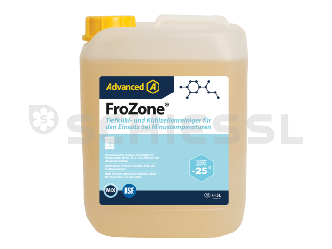 Cleaning agent f. freezing/cold room FroZone canister 5L