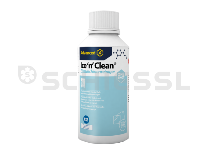 Cleaning agent/disinfectant for ice machine Ice'n'Clean one shot bottle 250ml (concentrate)