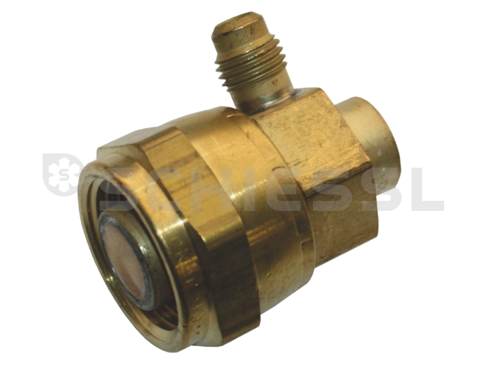 Coupling halves with valve female 10/10/5781 5/8'' SAE