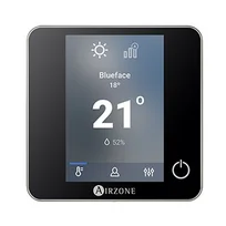 AIRZONE Aidoo Kabel-Farbthermostat Airzone Aidoo Pro Blueface Zero Schwarz