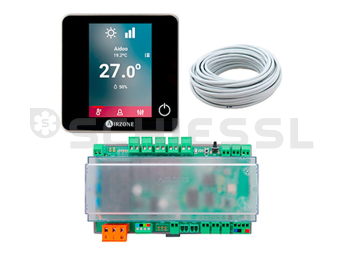 AIRZONE Pack Aidoo Pro Fancoil - Blueface schwarz