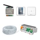 AIRZONE Flexa 25 VALC Pack Pack Fußbodenheiz.-Blueface+2 Lite Kabel weiß