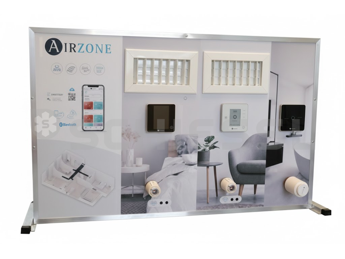 AIRZONE Marketingmaterial Austeller Luft und Strahlung 4.0 (MUL)