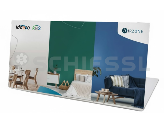 AIRZONE Marketingmaterial Aussteller KNX Ideero Airzone