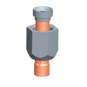 Alco solder adapter TIA-M10 10mm  802501