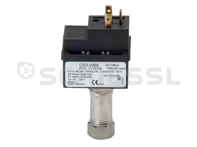 Alco safety pressure limiter CO2 CS3-S8S  0718002