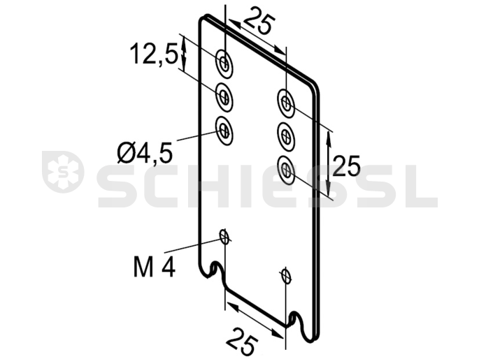 Alco mensola di montaggio lamiera di estensione - TS. / PS.  803800