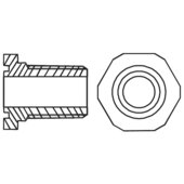 Alco Adapter für OM3/OM4/OW4 OM0-CCA 3/4" Einschraub