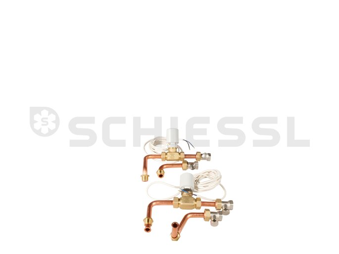Arbonia valve with connection set ZV0147 0010 4-wire mounted