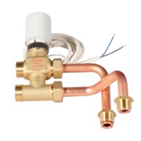 Arbonia water valve with connection set ZV0154 0005 2-wire