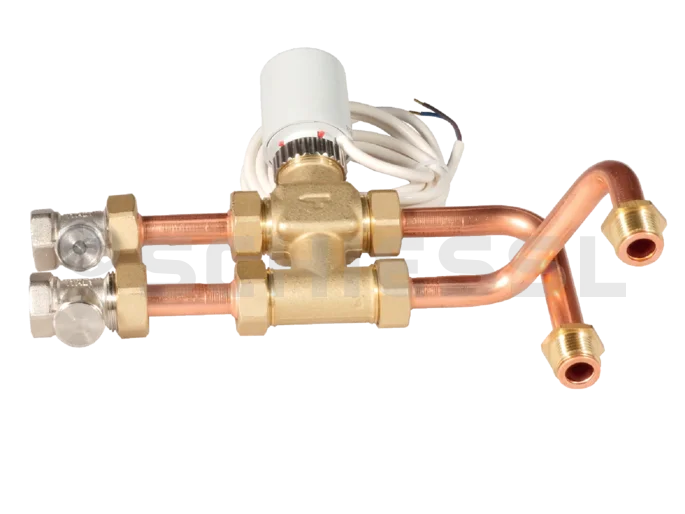 Arbonia valvola con set di collegamento ZV0156 0005 2-condotti