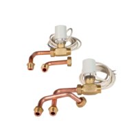 Arbonia water valve with connection set ZV0146 0007 4-wire