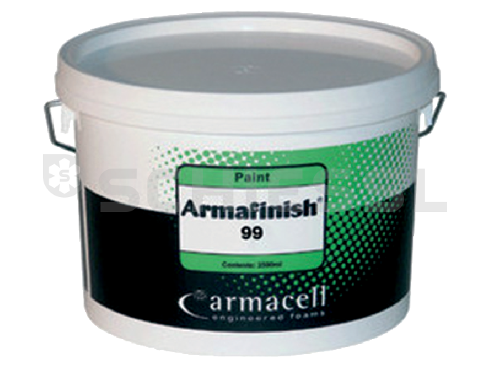 Armaflex colore secchio di plastica Armafinish 99 bianco 2,5L