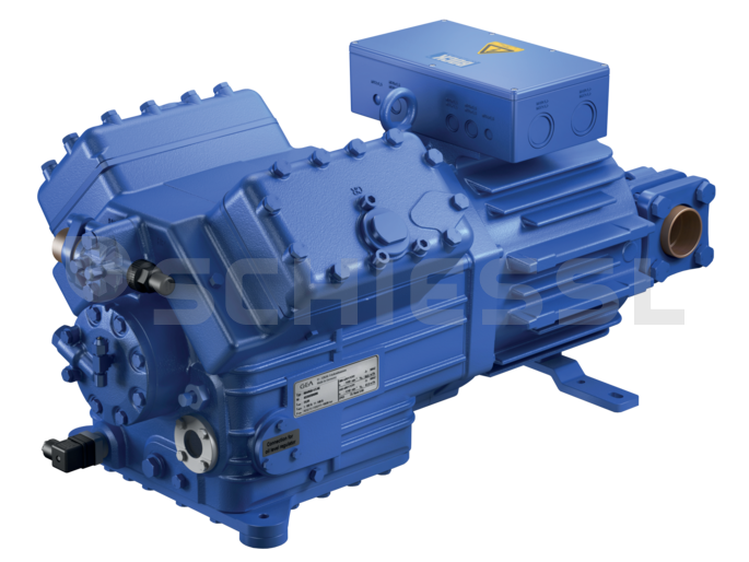 Bock semi-hermetic compressor R134a HGX 6/1410-4  400V/3/50Hz