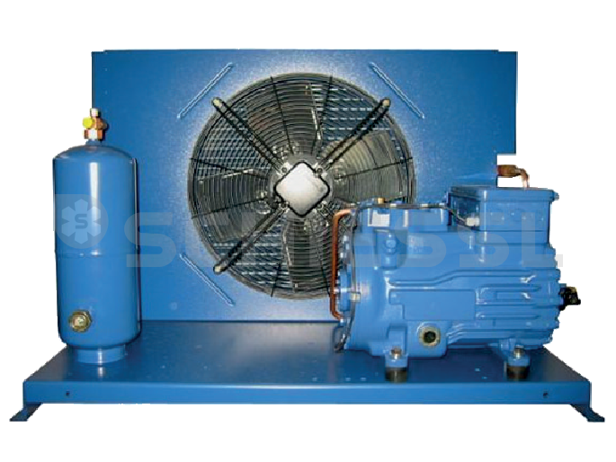 Bock semi-hermetic condensing unit air-cooled SHGX 22e/160-4 L  400V/3/50Hz