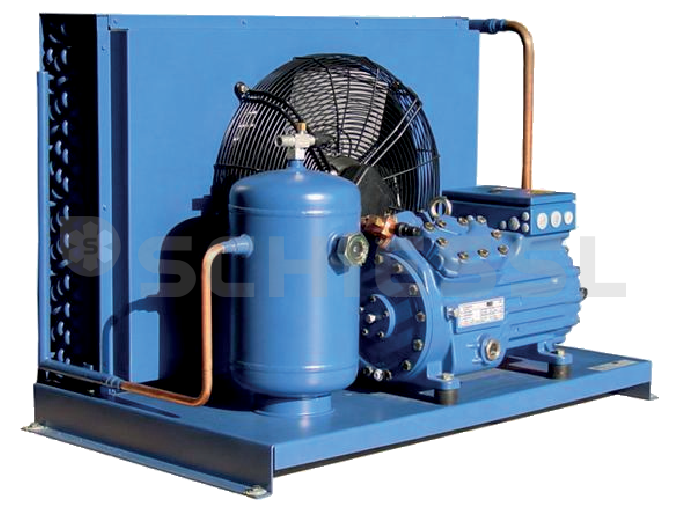 Bock semiermetico unità di condensazione raffreddata ad aria SHGX 34e/255-4 L  400V/3/50Hz