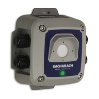 Bacharach gas warning device IP66 with EC-Sensor MGS-410 without relay R717 LowTemp 0-1000ppm
