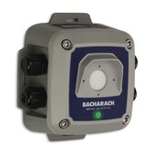 Bacharach gas warning device IP66 w. SC-Sensor MGS-410 withour relay R454C 0-1000ppm