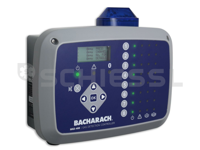 Bacharach Kontrolleinheit 8-Kanal MGS-408 für MGS410/50/60
