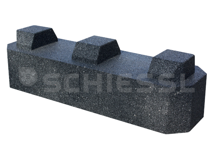 Dämpfungssockel Erhöhung 1000x180x120mm