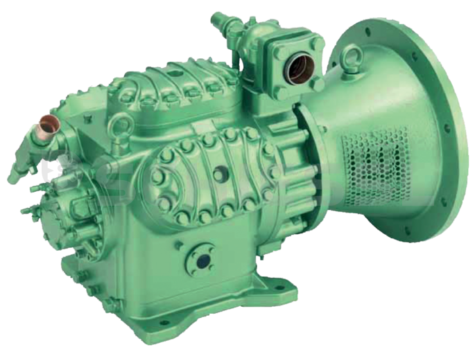 Bitzer open compressor BOA4 Type W4PA without flywheel