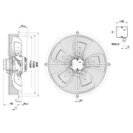 Bitzer Belüftungseinheit 400V f. LH135  S4D500-AE01-14 343 015 04