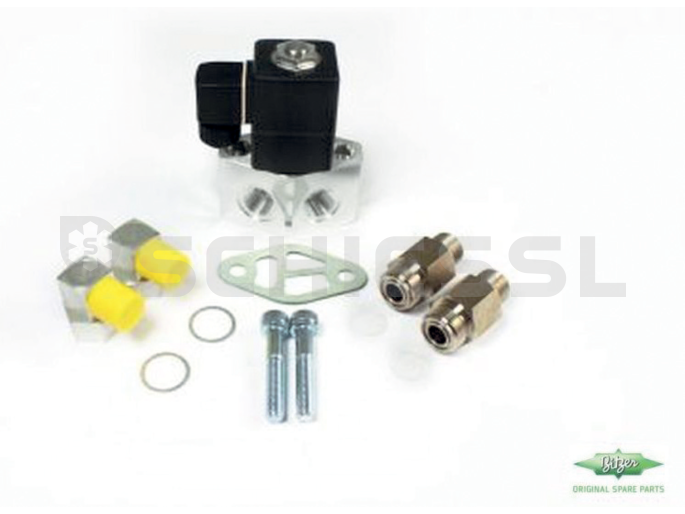 Bitzer adapter for external oil cooler with control valve 230V for CSH 65 .. / 75..