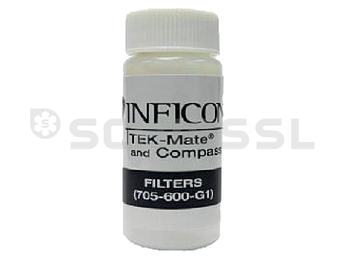 Inficon filter set f. TEK-MATE  705-600-G1
