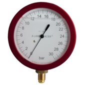 Blondelle oil pressure gauge -1/+16bar 80mm  7/16''UNF oil filled