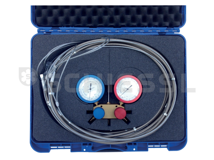 Panimpex 2-Wege Monteurhilfe im Koffer FR4522-E25 80/160bar f.Co2