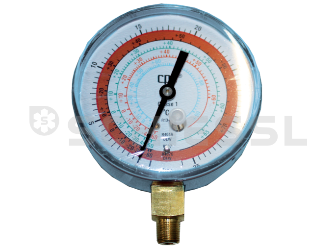 CPS suction manometer class 1.0 RGWL f. R134a/404A/507/407C