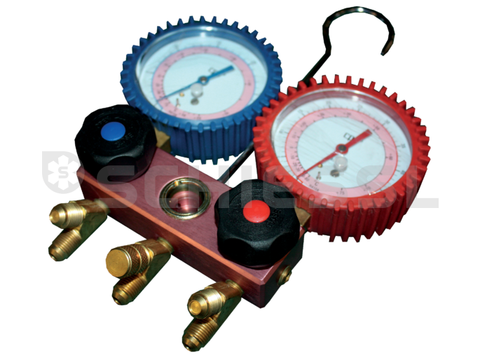 CPS 2-Wege Monteurhilfe mit Koffer M11 EJ 5EC f.R410A 1/2''-20 UNF