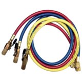 CPS filling hose set 55 bar HP6E 1800mm colorful 7/16'' UNF w. shut-off valve