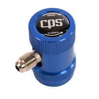 CPS automotive quick coupling QCL14-EU R134a 7/16''UNF ND (blue)