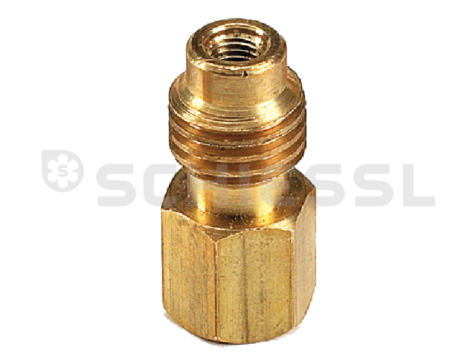 CPS brass adapter AD48 7/16''UNFx1/2''ACME i/o