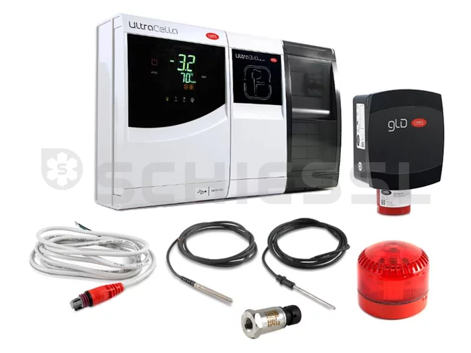 Carel Kühlanlagensteuerung Set CO2 UltraCella,EVD Mod., 3PH,Gasw. + Zub.