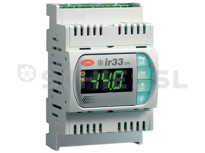 Regolatore di raffreddamento Carel barre DIN DN33C0LR00 | da 12 a 24 Vac/Vdc | NTC | senza sonda