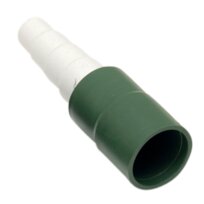 Connector pipe to hose CCSR25 green OD 25mm ID 14-20mm