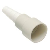Connector pipe to hose CCSR32 white OD 32mm ID 14-20mm