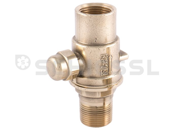 Castel ball shut-off valve R744 3064E/22 1/4" NPT