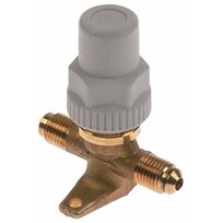 CASTEL filling valve 6012E/22 CO2 PS120bar ¼"Flare x ¼"ODS