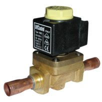 Castel solenoid valve with coil HM2 230V 1079/7A6 22mm solder (without connector)