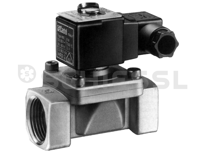 Castel solenoid valve with coil HM2 230V 1522/02A6 G1/4'' water (without connector)