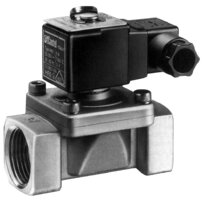 Castel solenoid valve with coil HM2 230V 1132/08A6 G1'’  water (without connector)